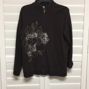 SZ 2 (12) Chico’s Zenergy Activewear Jacket